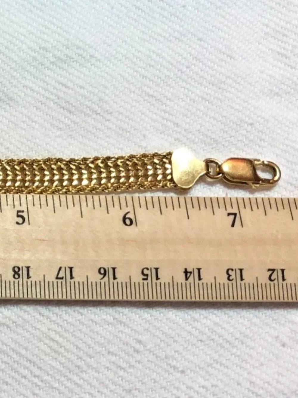 Sterling 925 / gold vermeil Italy 3/8